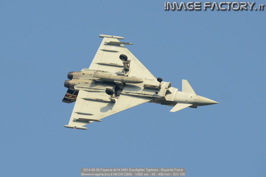 2014-09-06 Payerne Air14 0491 Eurofighter Typhoon - Royal Air Force